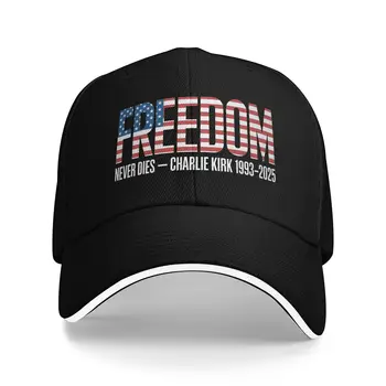 Freedom Never Dies : Charlie Kirk 1993-2025 Commemorative Hat - 8 Colors