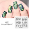 Nail Stamping Plate Line Stripe Pattern Design Nail Art Stamp Template Geometry Image DIY Nail Decoration Stencil Tools 4