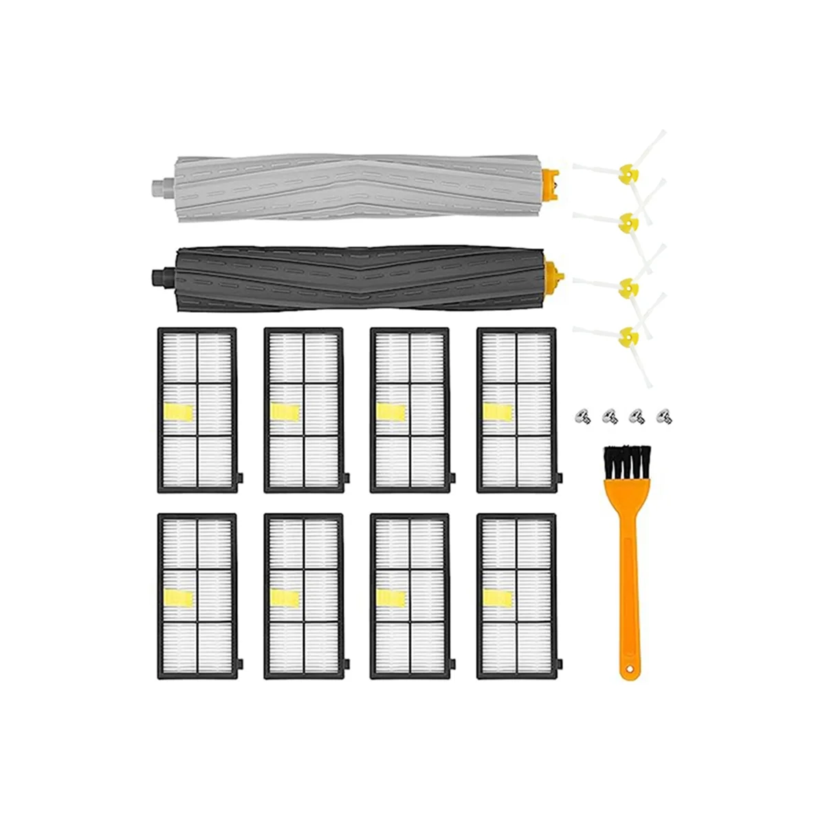 

Аксессуары для уборки, Сменные Роликовые щетки и боковые фильтры, подходят для iRobot 8 серии 9