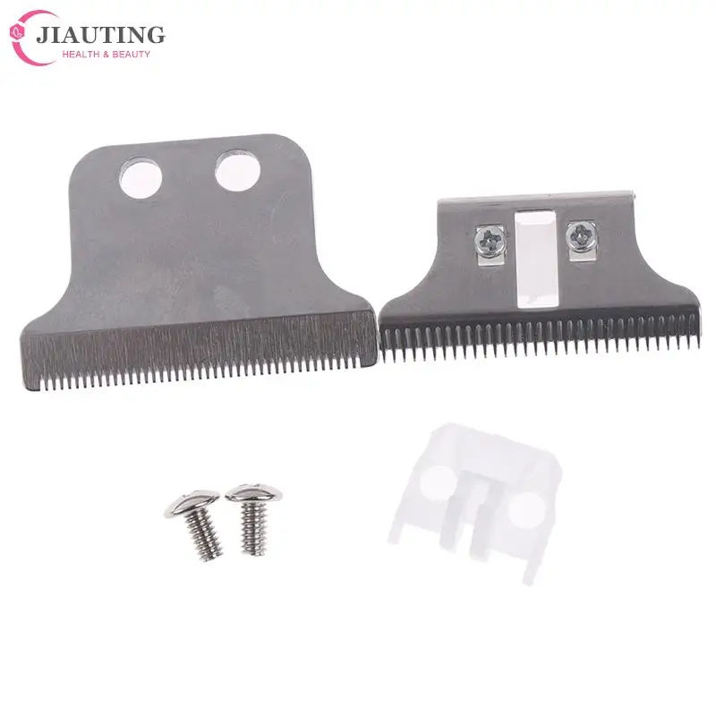 Replacement Movable Blade Professional 2-Hole Hair Clipper Blade Carton Steel Accessories Golden For Choice Screws Hair Trimmer Hair Clipper Hair Trimmer Replacement Blade