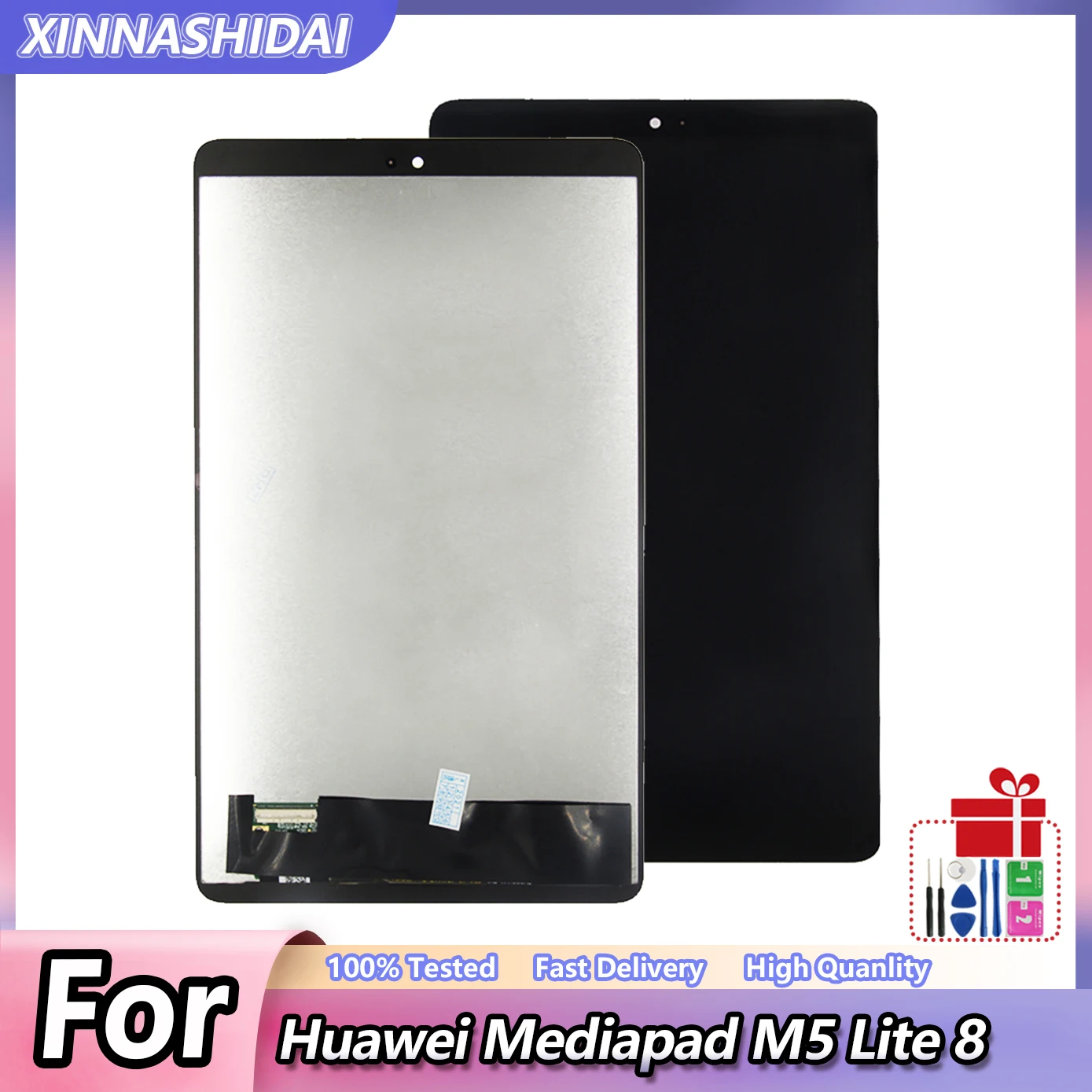 8.0" NEW LCD For Huawei Mediapad M5 Lite 8 2019 JDN2-W09 JDN2-AL00 JDN2 ...