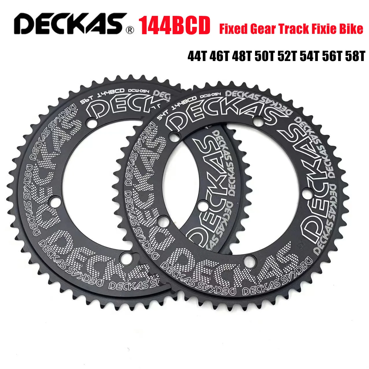 Deckas 144BCD Fixed Gear Chainring 1