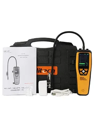 Детектор Утечки фреона охлаждающего жидкости Elitech ILD-300, галогенный тестер для газоанализатора HVAC CFCs HCFCs HFCs