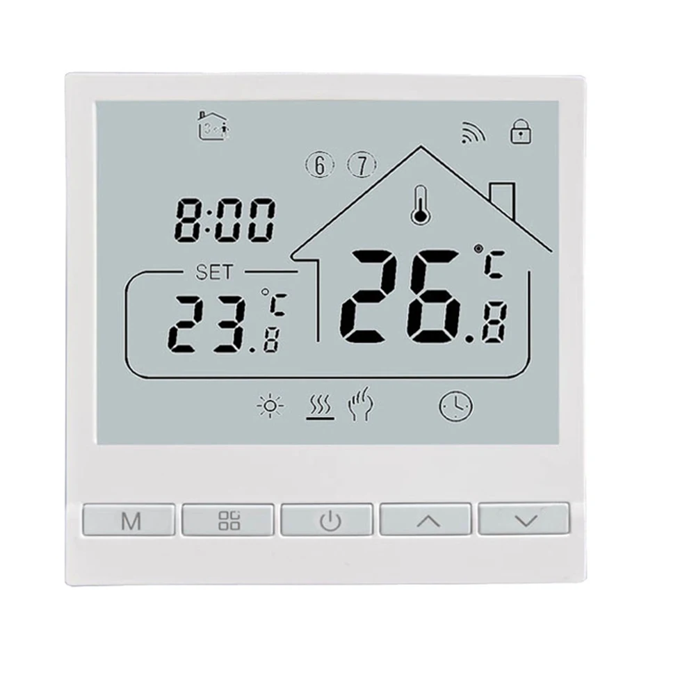 Smart Home Thermostat WIFI/NO-WIFI Floor Thermostat Control Warm Underfloor Heating Programmable Life