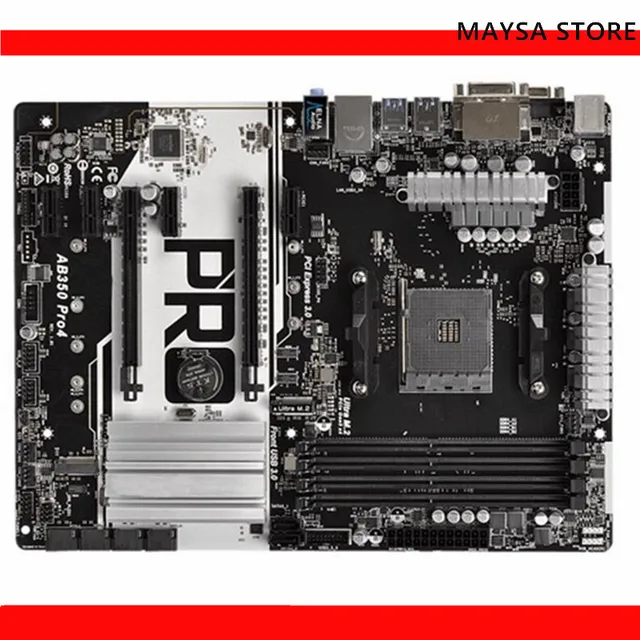 Ab350 Pro Asrock Ab350 Motherboard Socket AM4 For Asrock AB350