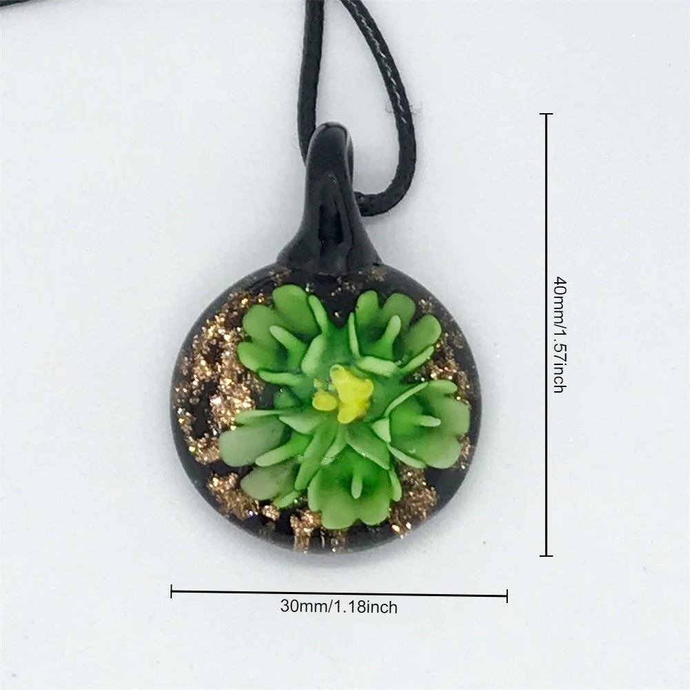 Pendentif En Verre De Murano Pièce Unique - Bijou Fait Main Italien, Neuf Avec étiquette