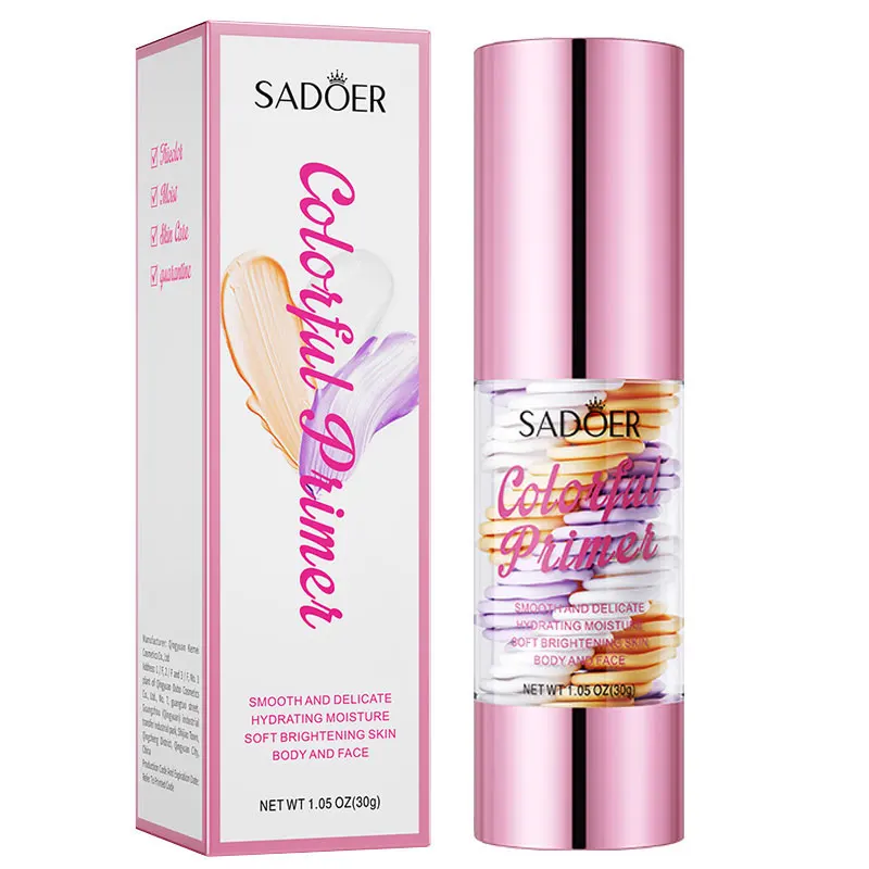 Two-color Barrier Cream, Thin and Refreshing, Skin-friendly, Brightening Skin Tone, Moisturizing and Hydrating BB Cream