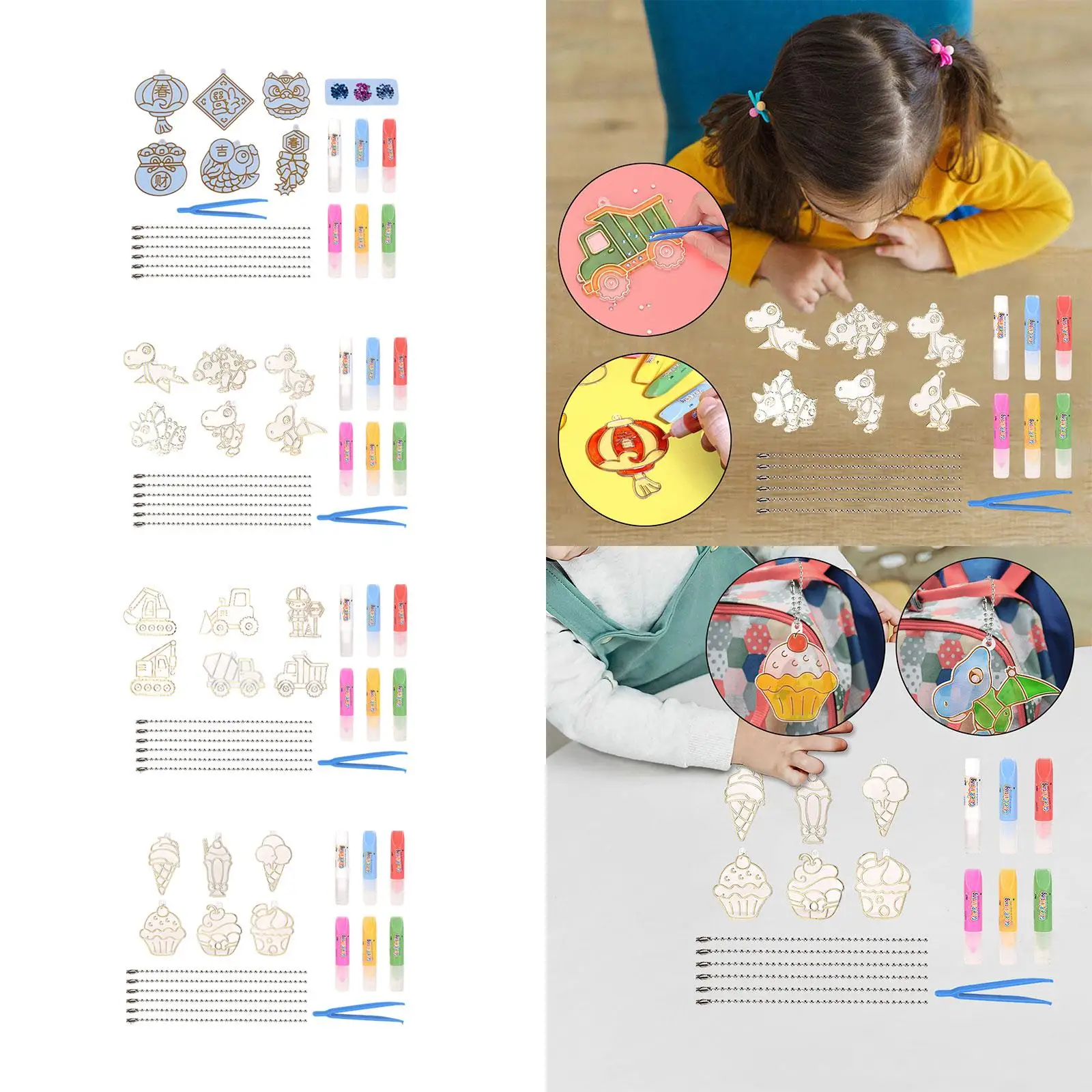 DIY Crystal Paint Arts and Crafts Set Decorate DIY Crystal Painting Kits for Boys Girls Children Adults Birthday Gifts New Year