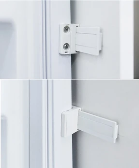 1Set for Fridge door slide rail mounting kit refrigerator door sliding guide integrated cupboard built in kit