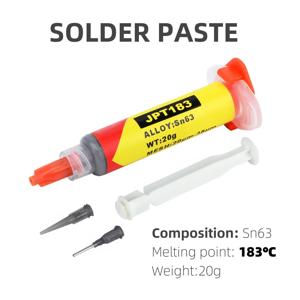Solder Tin Paste Melting Point183 Needle Tube DIY Welding Fluxes SMD