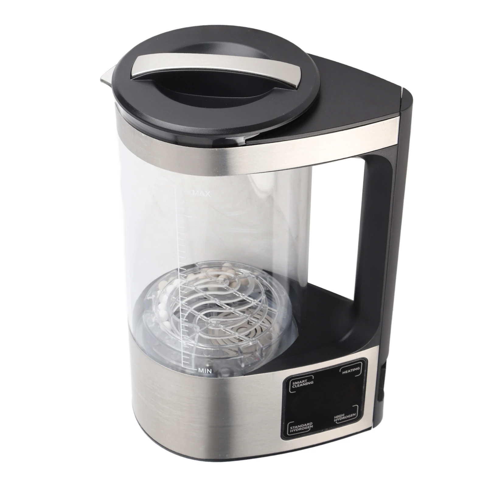 Hydrogen Water Generator 2L Hydrogen Rich Water Machine 220W SPE PEM Technolog Constant Temperature Heating Hydrogen Generator Water Kettle 110-220V