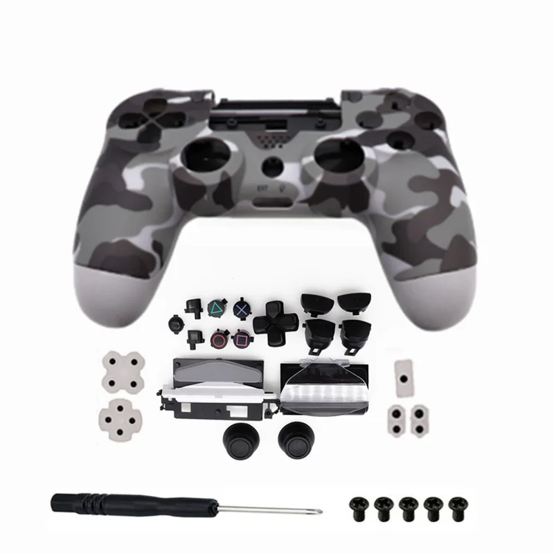 Für PS4 5,0 JDS 055 JDM-050 JDM-055 JDS 050 Mod Kit DIY Reparatur Spiel Controller Full Gehäuse Fall Shell Tasten ersatz Abdeckung – Detail 2
