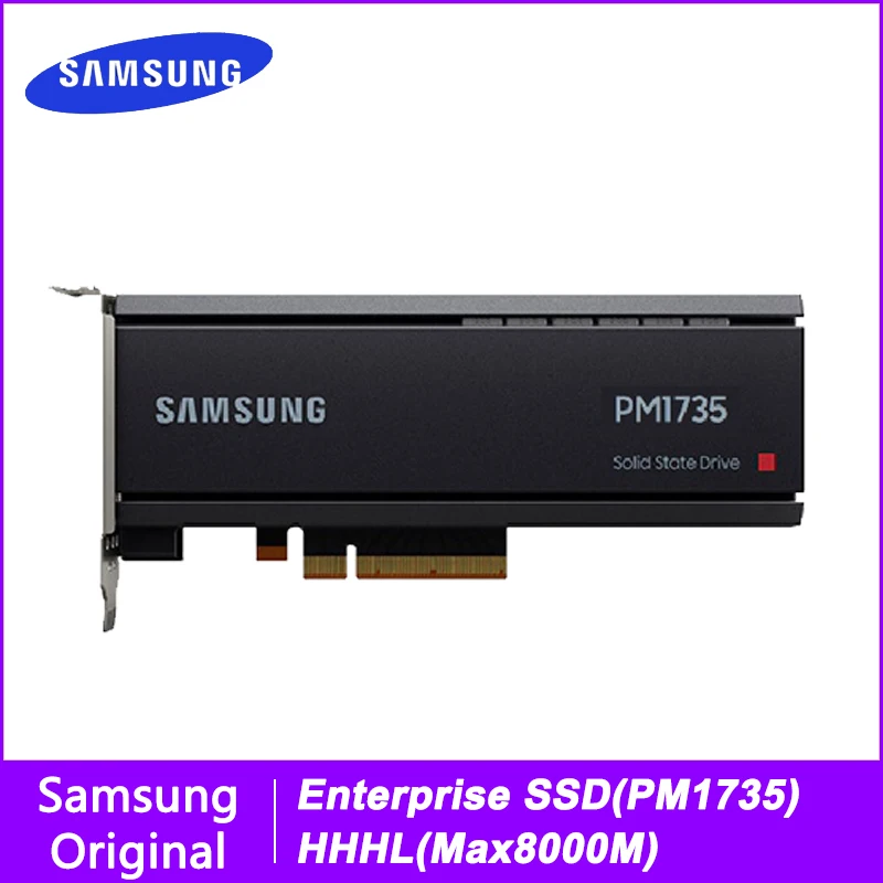SAMSUNG PM1735 HHHL Enterprise SSD 1.6TB 3.2TB 12.8TB Internal Solid State Hard Disk HDD PCIe Gen4 x8 for Server - AliExpress