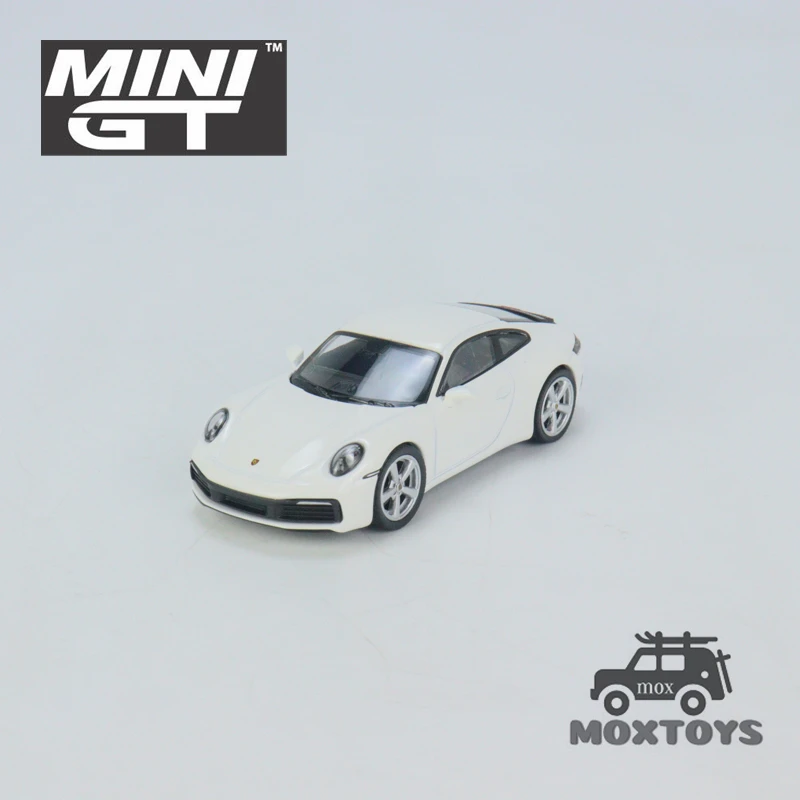 

MINI GT 1:64 911 (992) Carrera S белая литая модель автомобиля