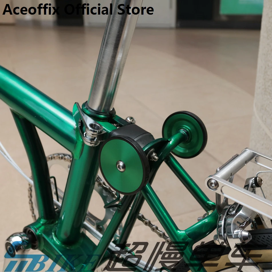 Aceoffix 1 Pair 56/60mm Closed Easywheel For Brompton Eazywheel