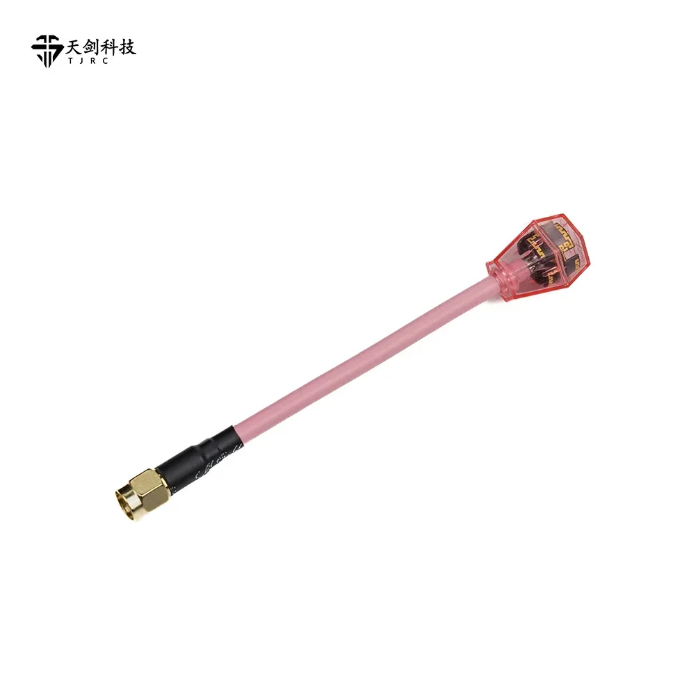 TJRC 5.8GHz LHCP FPV Antenna, 100mm or 180mm SMA Connector with UFL Adapter, Sup