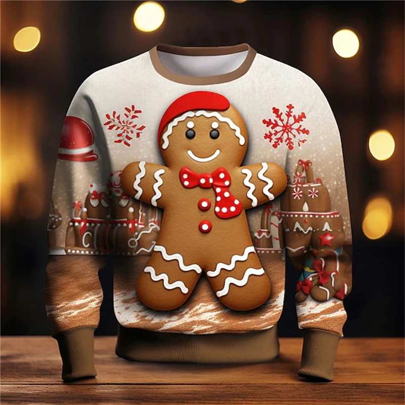 Sweat Noël Petit biscuit unisexe 11 Sweat Noël Petit biscuit unisexe