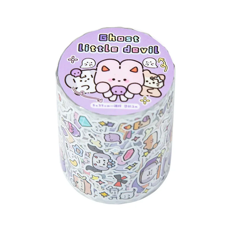 1Pc Healing Cute Pet Series Washi Tape Kawaii Paper Decorative Collage Adhesive DIY Scrapbooking Hand Made Masking Stationery 6