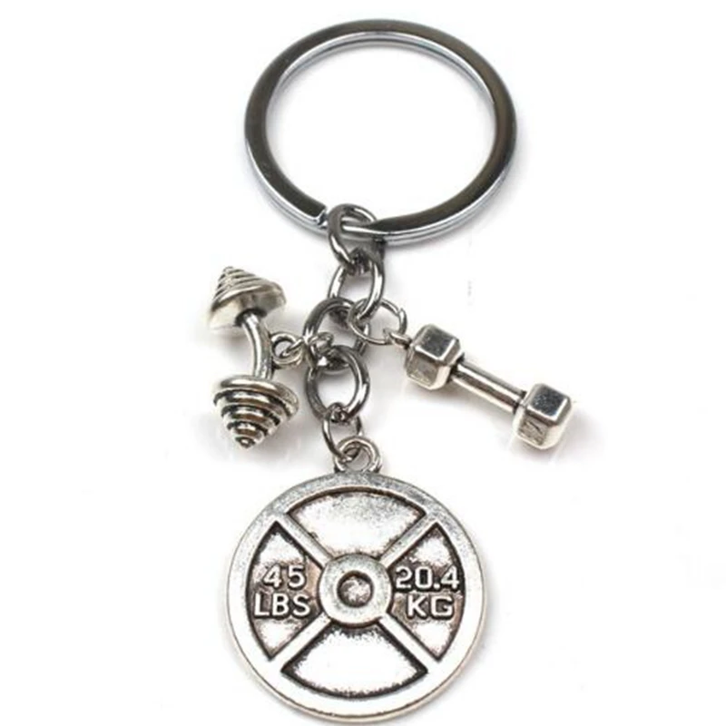 Forza Sport Bilanciere Portachiavi Mini Manubri Discus Bilanciere Portachiavi Fascino Fitness Portachiavi Regalo Di Design Coach Souvenir