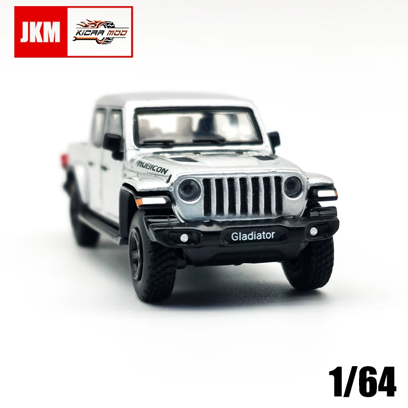 

Модель автомобиля JKM 1/64, Гладиатор Рубикон, Винтажный Грузовик, литые под давлением классические игрушечные автомобили, коллекция, подарок для взрослых и подростков
