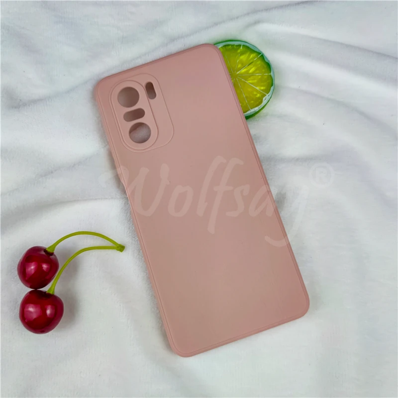 Sleek Anti-Knock Liquid Silicone Back Case in Candy Color