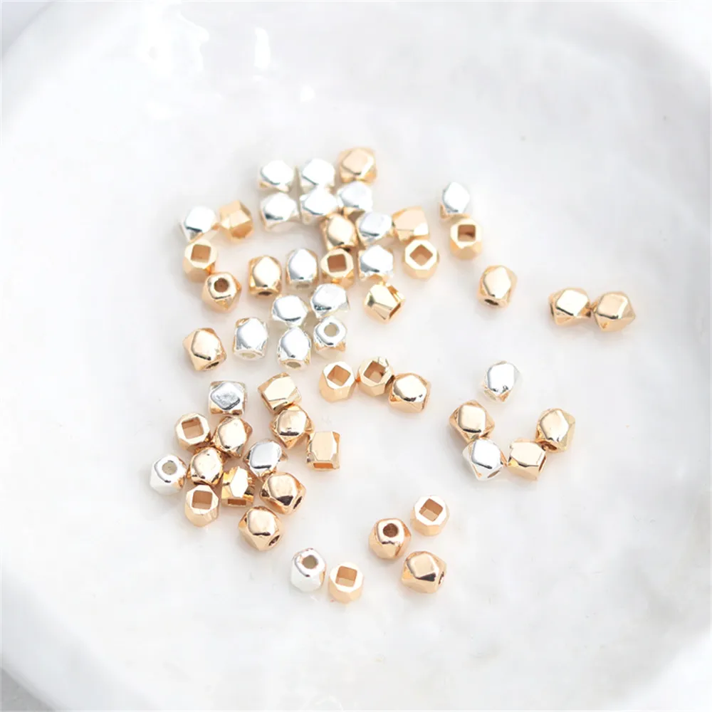 

Прямоугольные снятые полигональные бусины 3*4 мм с искусственными элементами, материалы ручной работы, аксессуары для ювелирных изделий, бусины россыпью «сделай сам»