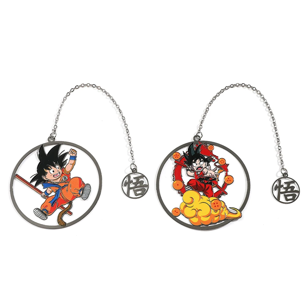Metal Bookmark Bookmarks Stationery Supplies Dragon Ball metal Bookmarks-Collectibles for anime enthusiasts reading markers for book lovers birthday and Christmas gift