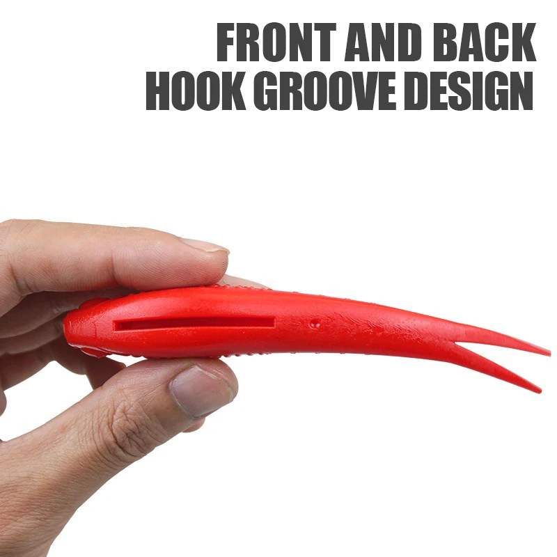 Floating TPR Soft Bait 8cm 12cm V-shape Split Tail Swimbait Worm Artificial Silicone Rock Shiner Fishing Lures Ned Fishing