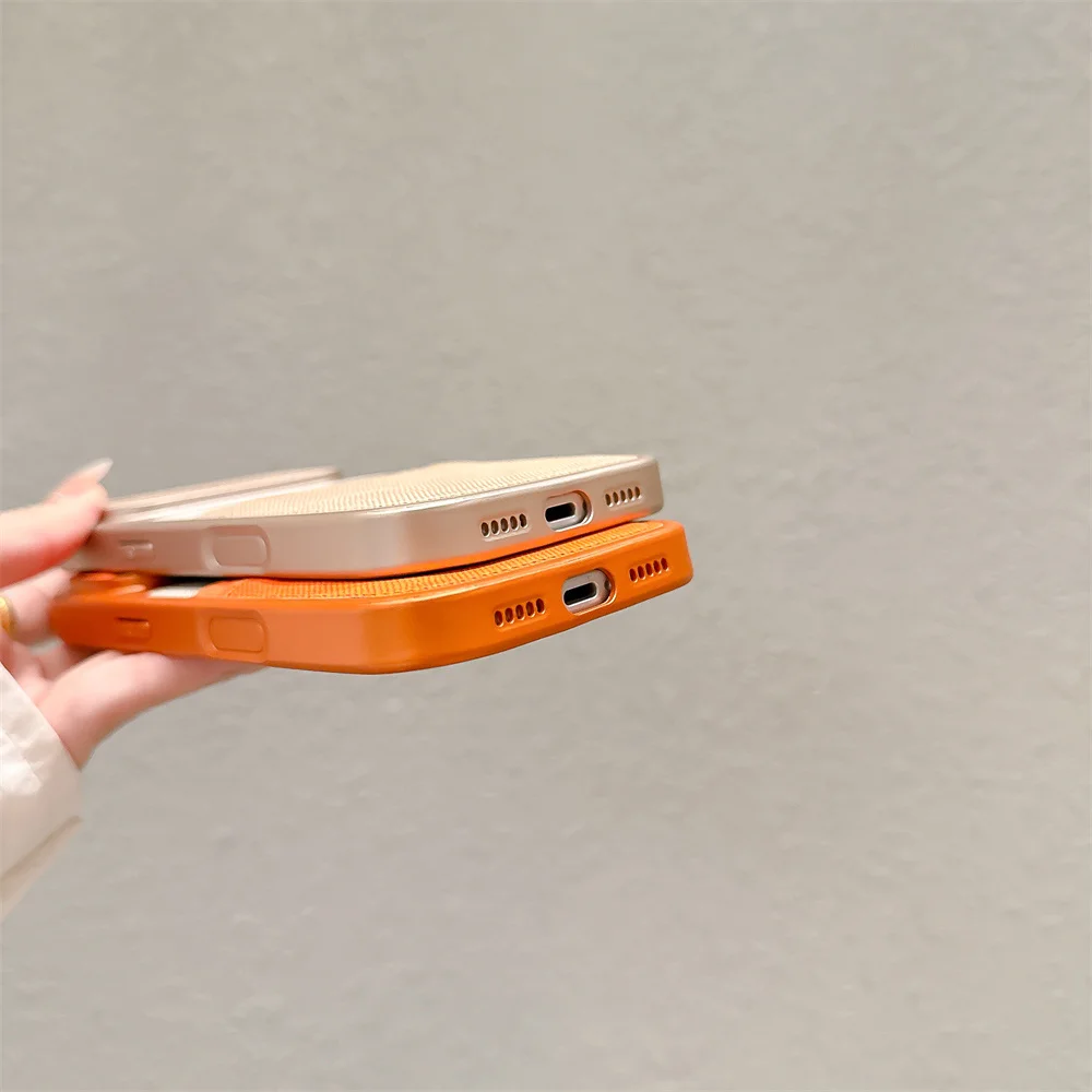 Elegant TPU Leather Card Holder Phone Case with Shockproof Back Cover and Lens Protection