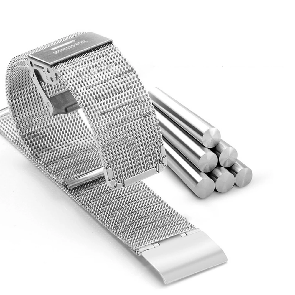 Stainless Steel Mesh Watch Band Detail 4