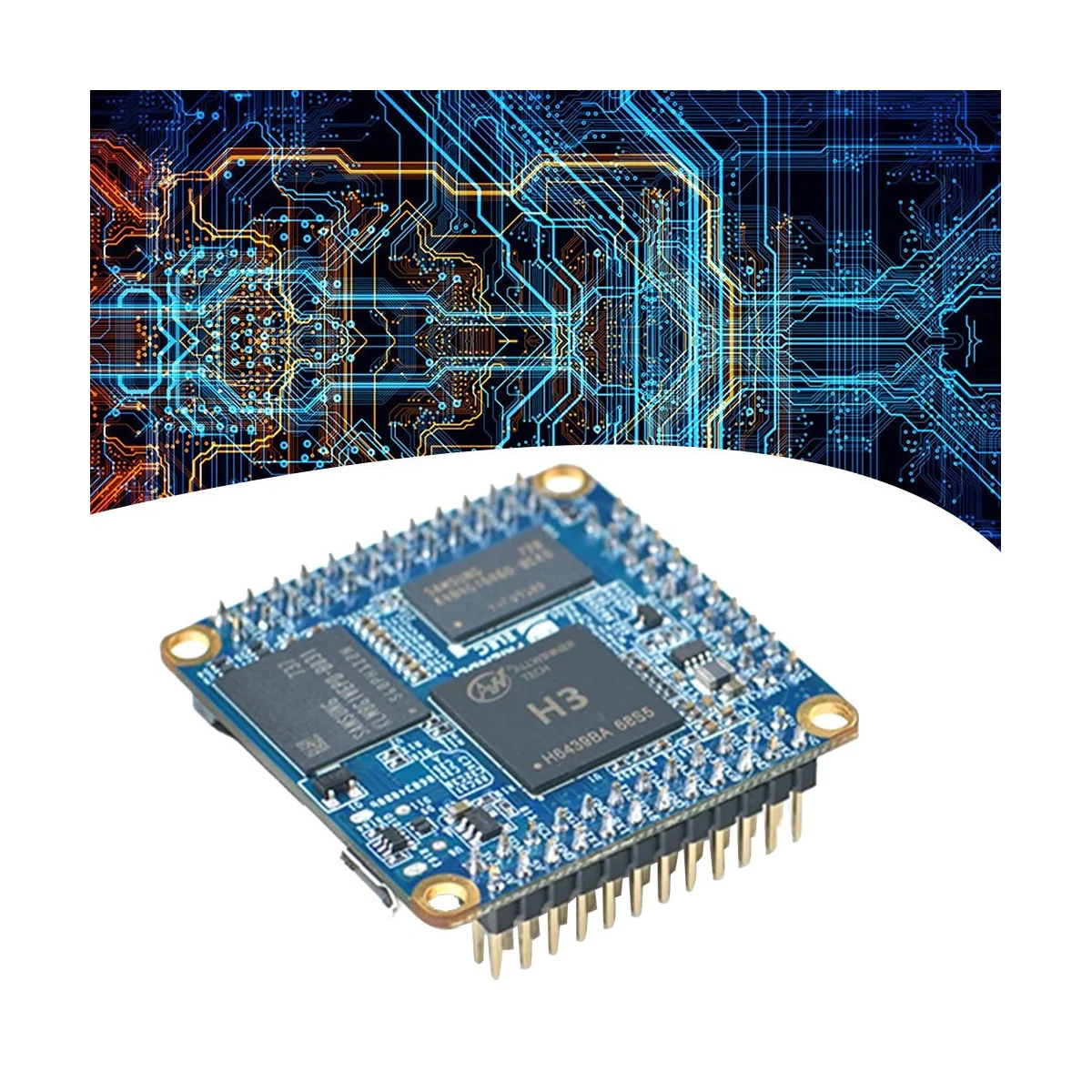 NanoPi NEO Core Allwinger H3  ھ 256MB + 4G ھ  , USB    