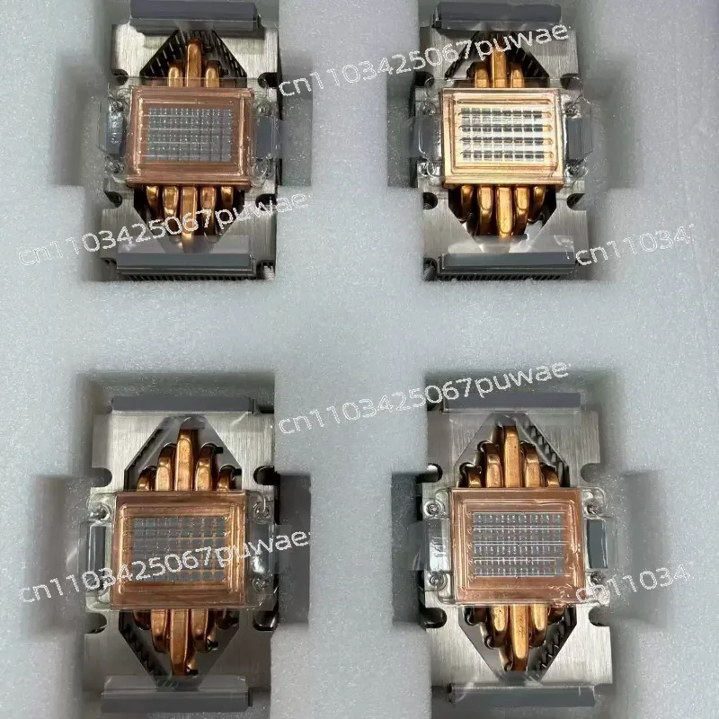 새로운 V100 SXM2 쿨러 | 10개의 구리 튜브(11cm) 사전 도포된 열전도 그리스 포함, 고효율 방열