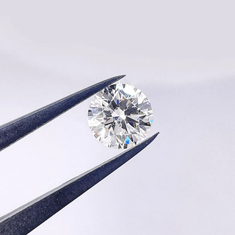 COSFIX 0.3-5ct Round Lab Grown Diamond HPHT IGI Certificate 3EX D/F Color VVS1 Clarity Diamond Gems 4