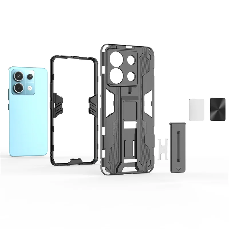 Magnetic Armor Shockproof Stand Protective Case