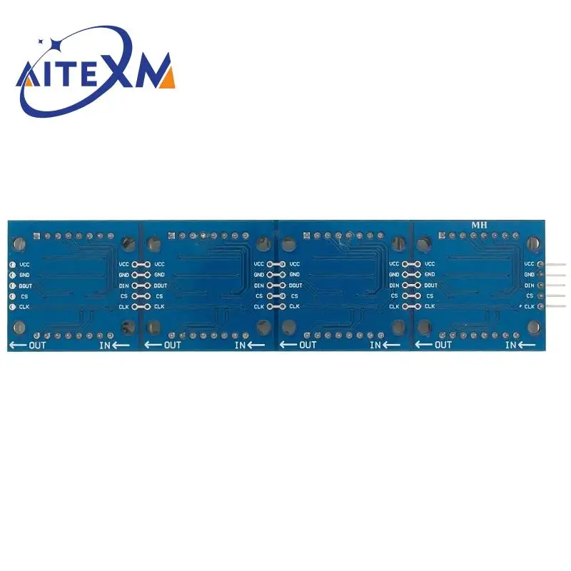 Enhanced Dot Matrix LED Display Module - 8x8 4-in-1 RGB
