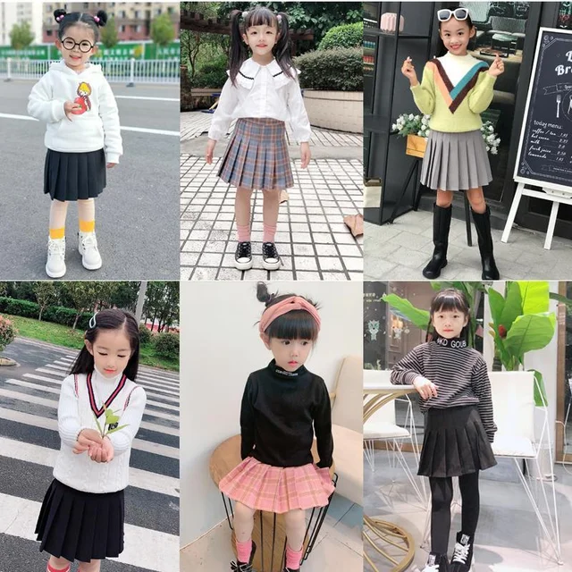 Women Summer Preppy Style Plaid Pleated Skirt School Uniform - Image 6