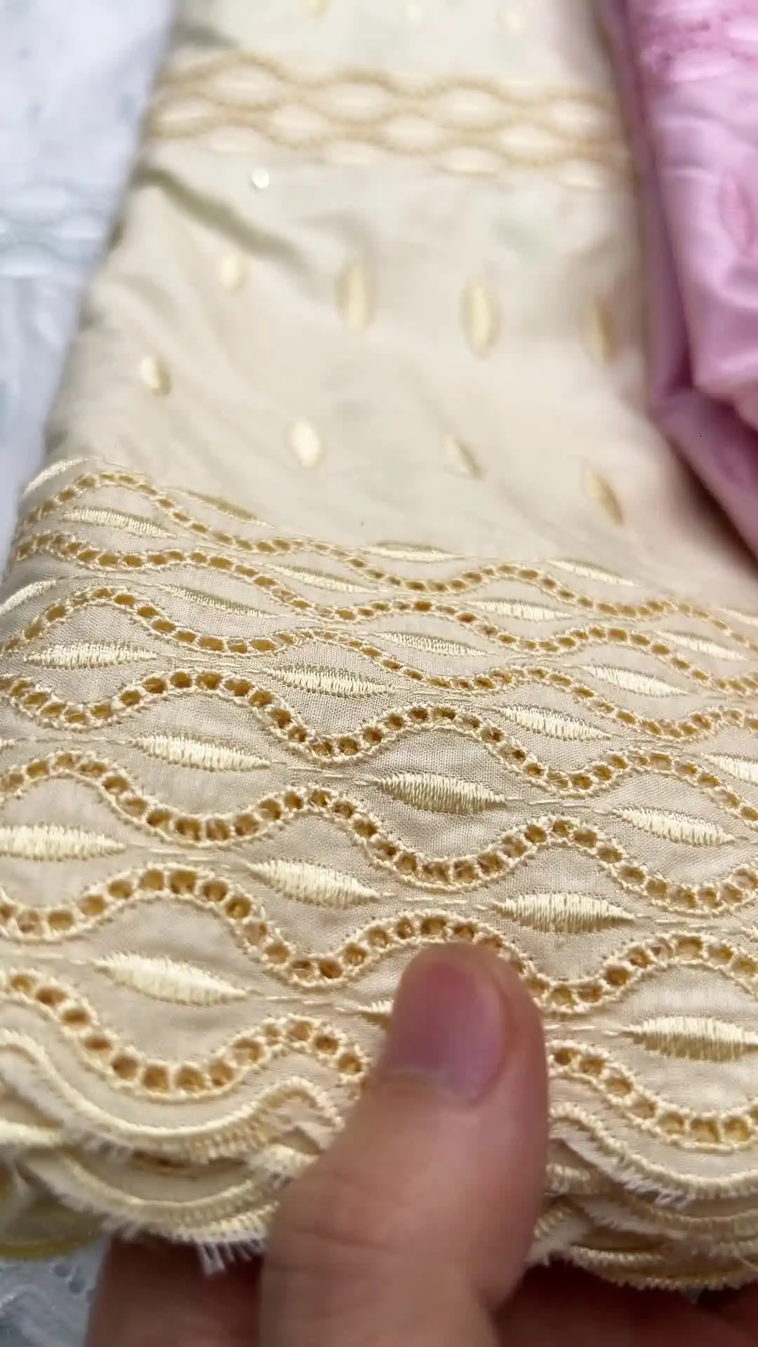 SJD LACE Африканские нигерийские мужские костюмы Хлопковая вуаль Кружевная ткань с