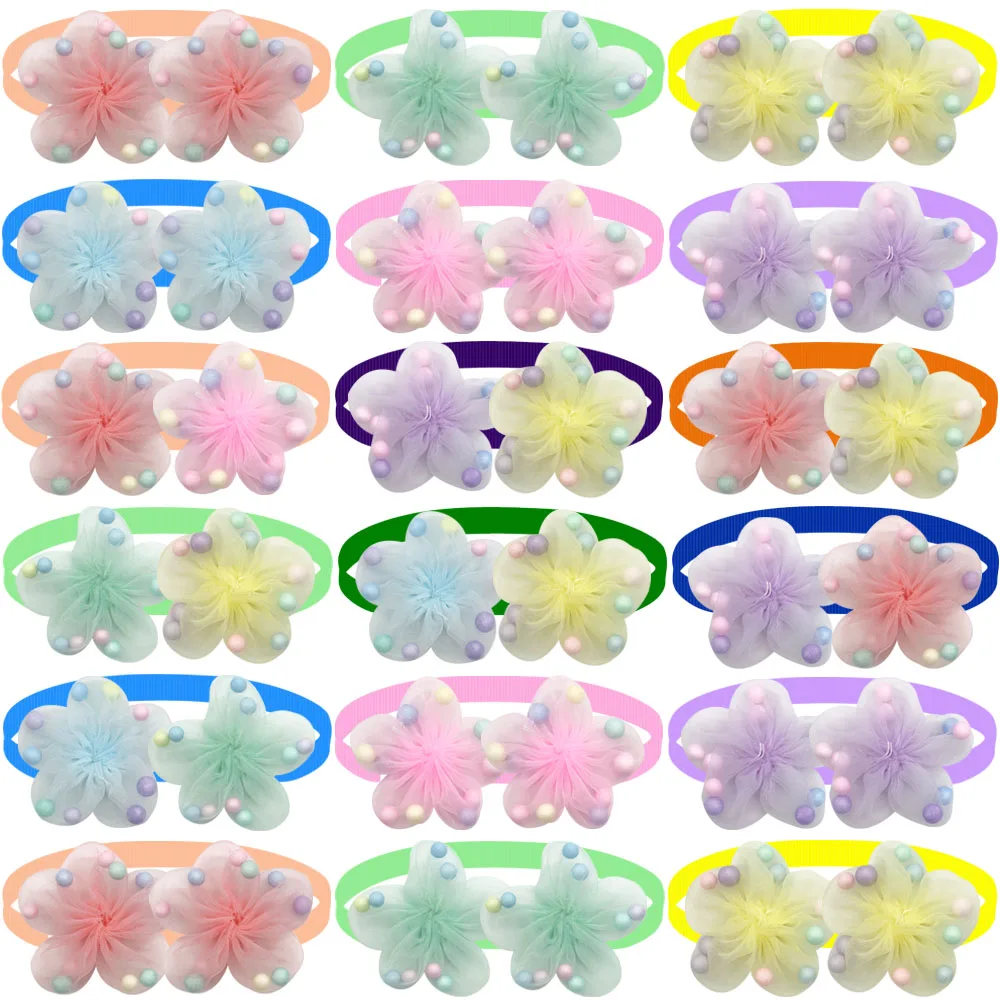 

50/100 шт., галстуки-бабочки для собак