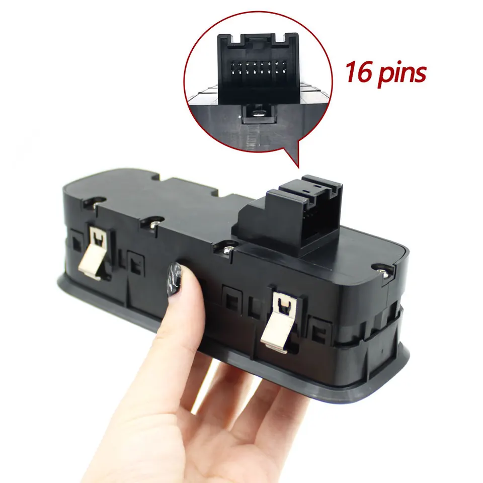 Interruptor De Ventana Eléctrico Para Porsche Cayenne, Macan, Panamera - Número OE 7PP959858AE, Lado Conductor Izquierdo