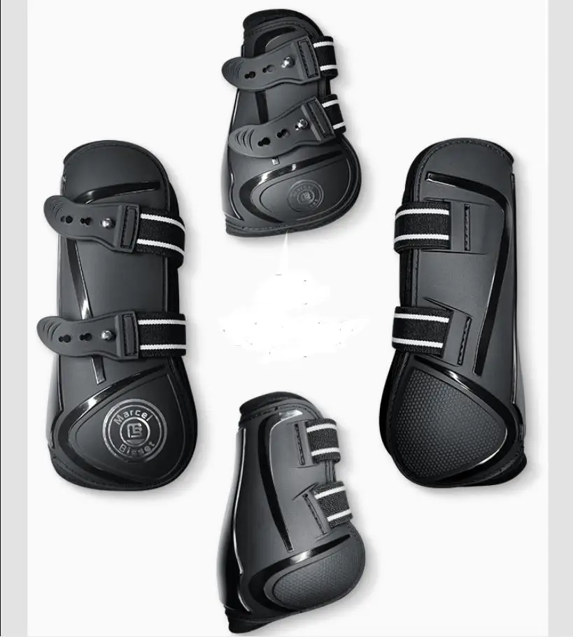 

Horse Equestrian PU Boots Leg Guard