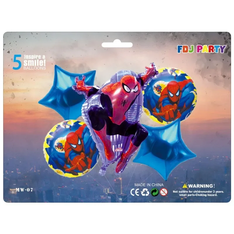 Marvel Birthday Party Decoration League Of Legends Theme Set Balloon Iron Man Spider Man