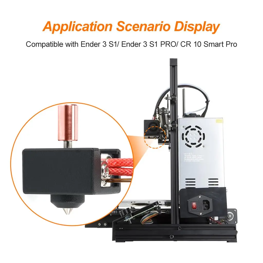 Sprite Extruder Upgrade Heater Block Kit for Creality, Ender 3 S1