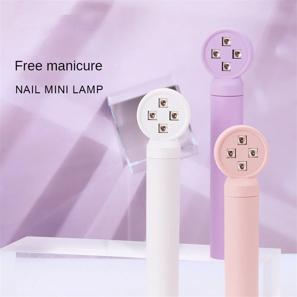 휴대용 네일 램프 건조기, 미니 UV LED 젤 광택제 경화기, 휴대용 캐빈 싱글 핑거 손전등 램프, 네일 아트 장비