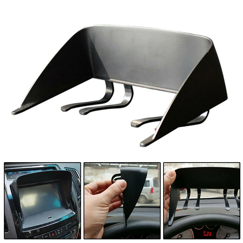 Car GPS Sunshade Car GPS Screen Sunshade Cover Central Dashboard Navigator Display Visor Hood For Garmin Dezl 780 770 760 790 Fleet