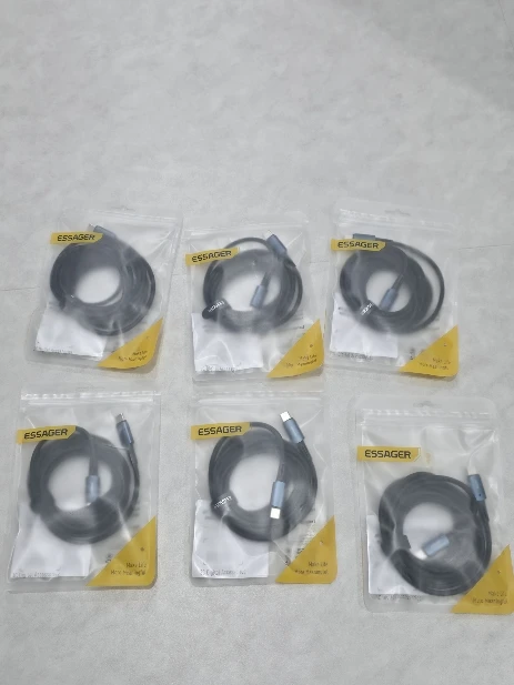 Essager PD100W 60W Type C C to C Cable Fast Charge Mobile Cell Phone Charging Cord Wire For Xiaomi Samsung Huawei Macbook iPad photo review