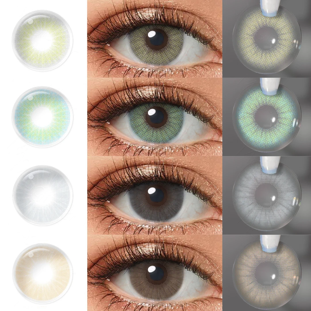 Magister Contact Lenses Natural Color Icy Gray Colored Eye 6 Months Eyes Cosmetics Lens contact lenses