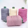 3mm Crochet Yarn Ice Rope Thread for Hand Knitting Bag Hat Shoes Woven DIY Hook Cushion Knitting Material Sewing Accessories 1