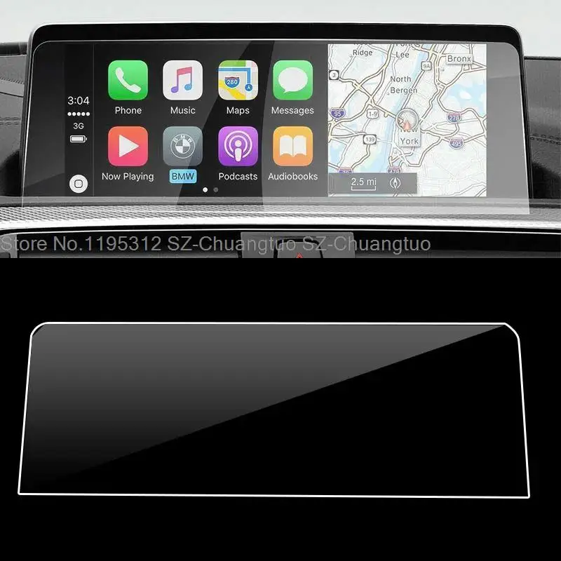 

Защитная пленка для экрана из закаленного стекла для BMW 4 серии M4 Coupe 2015-2017 8,8 дюйма GPS информационная система GPS-навигация Защита от царапин
