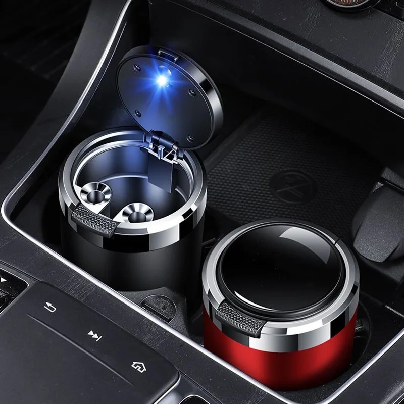 메르세데스 벤츠 CLA GLB GLC GLK GLS EQS E300L W203 W209 원키 오픈 커버 다기능 자동차 재떨이 내부 부품에 적합
