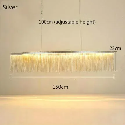 Silver L150cm